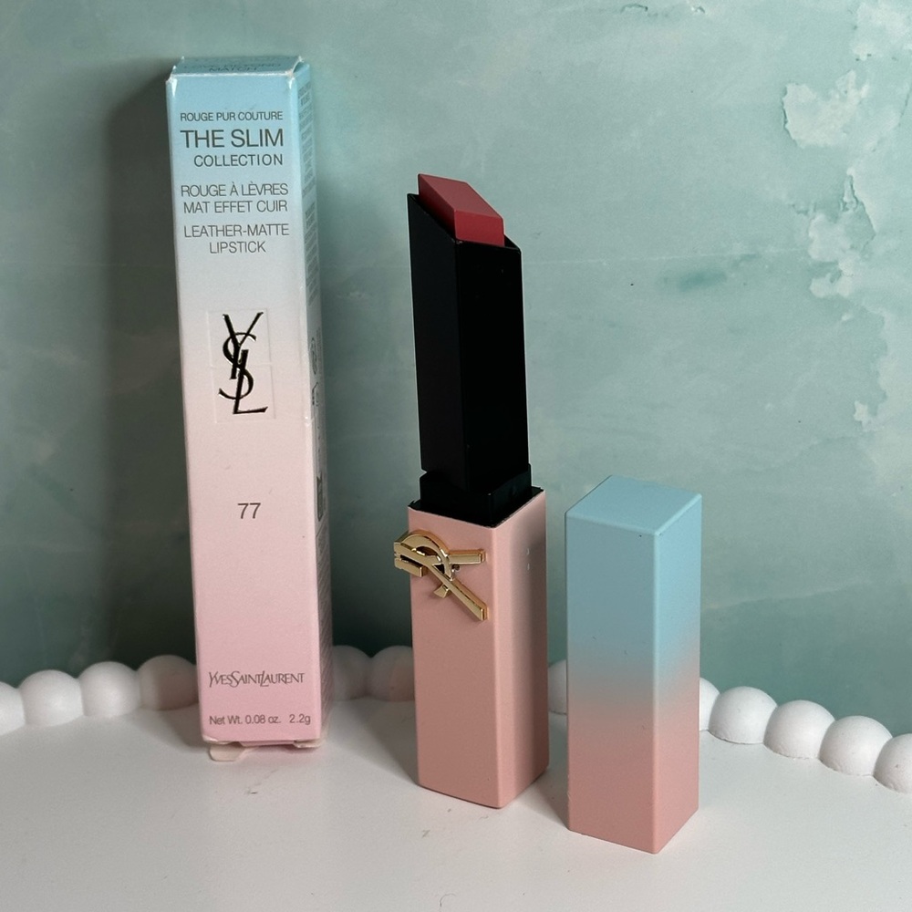 YSL Slim Collection Matte Lipstick #77, V-Day Limited Edition- RARE